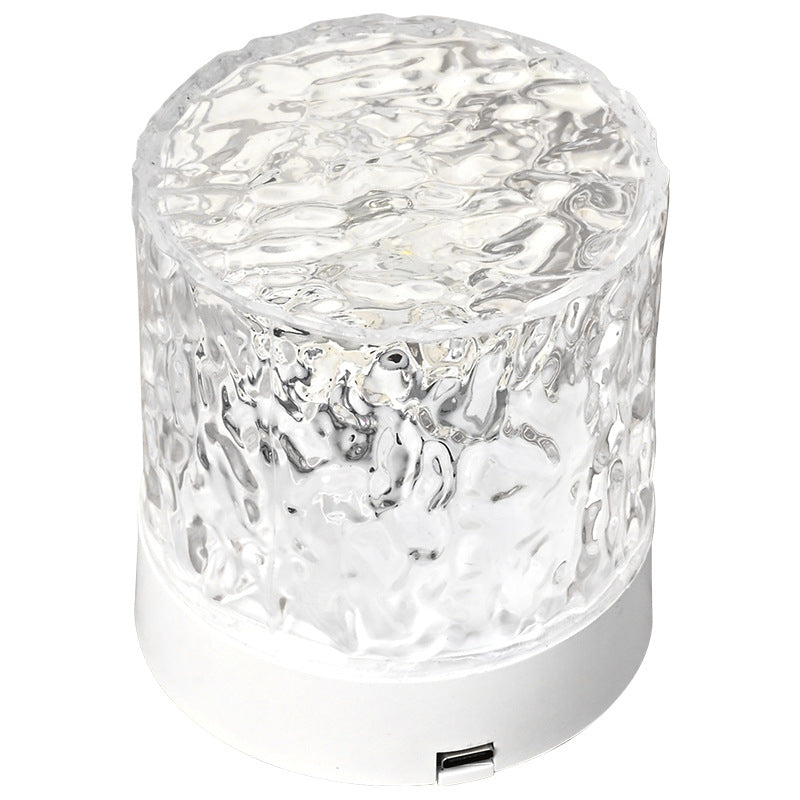 Crystal Lamp Water Ripple Projector Night Light