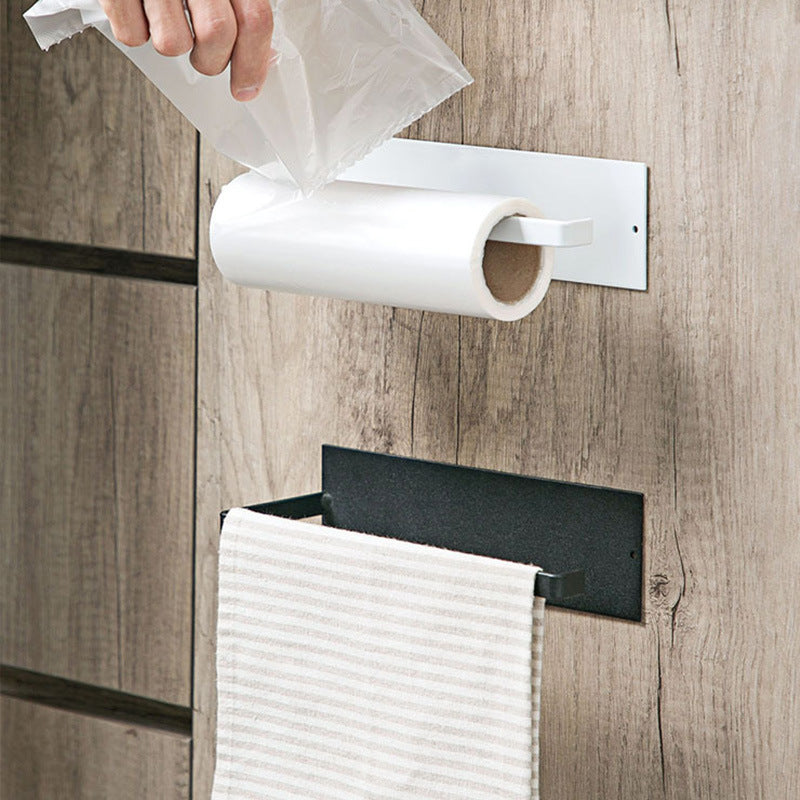 Stick-Up Iron Kitchen Roll Holder