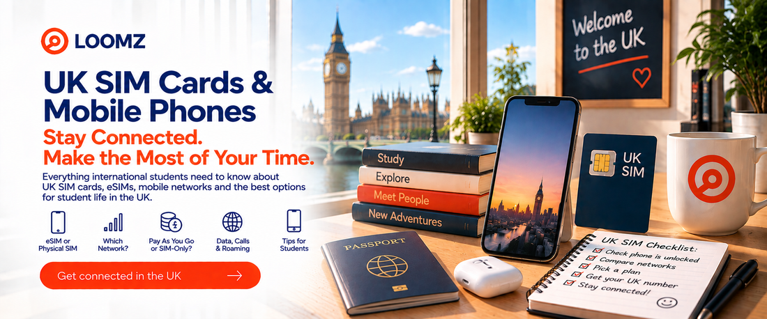 Best UK SIM Cards & eSIMs for International Students (2026)