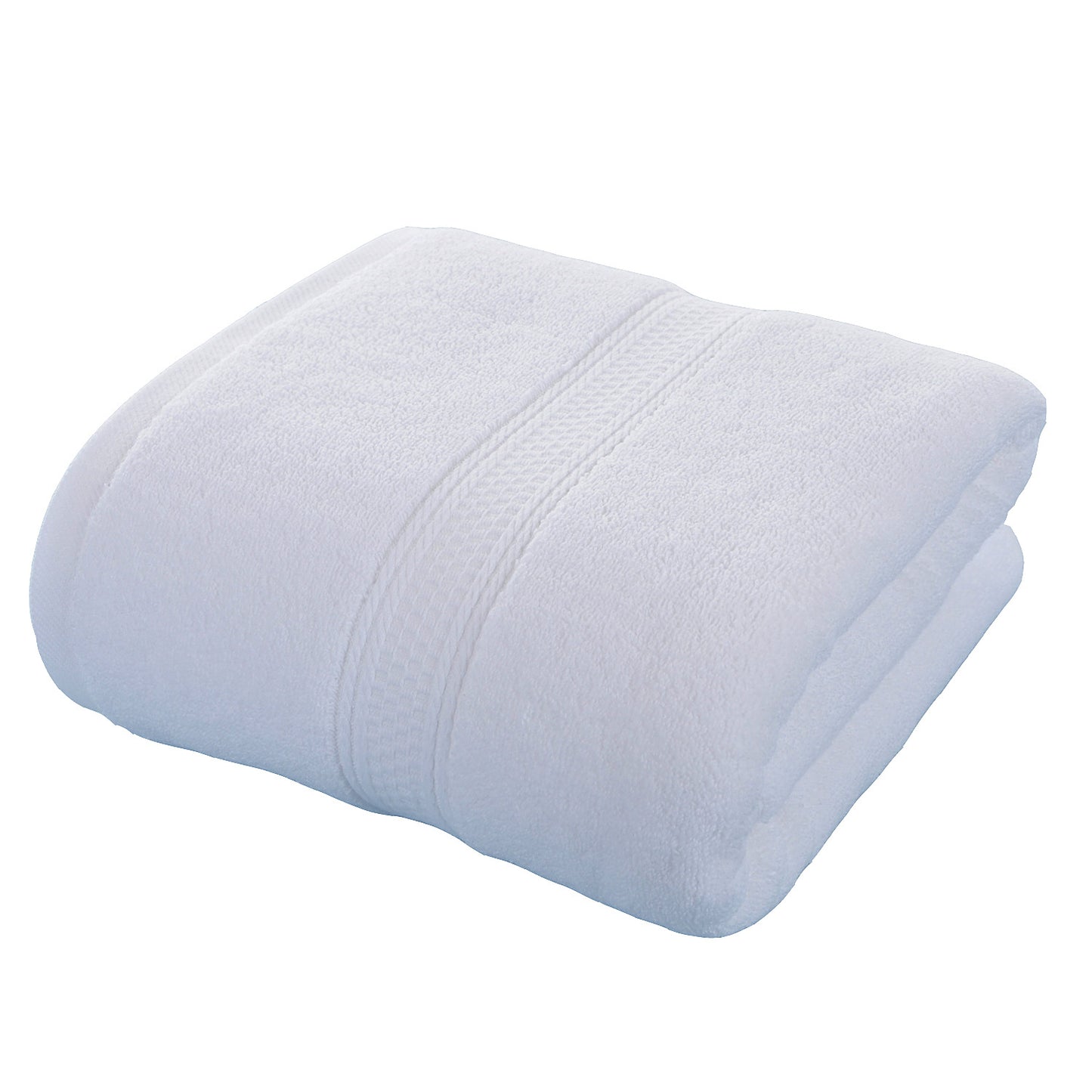 Plain Cotton Bath Towel, Soft and Absorbent