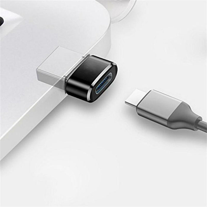 USB A To USB Type C OTG Adapter (Aluminum)