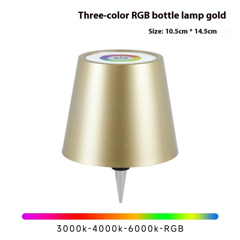 Wireless Wine Bottle Lamp (USB Rechargeable)
