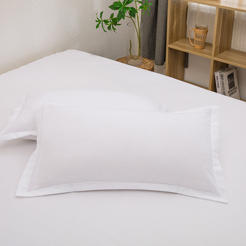 Plain Washed Cotton Pillowcase (48 × 74cm)