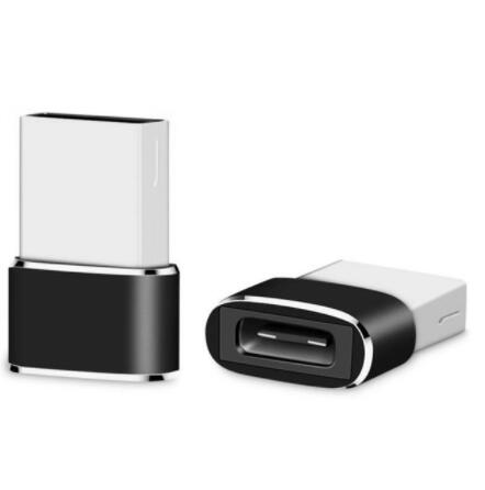 USB A To USB Type C OTG Adapter (Aluminum)