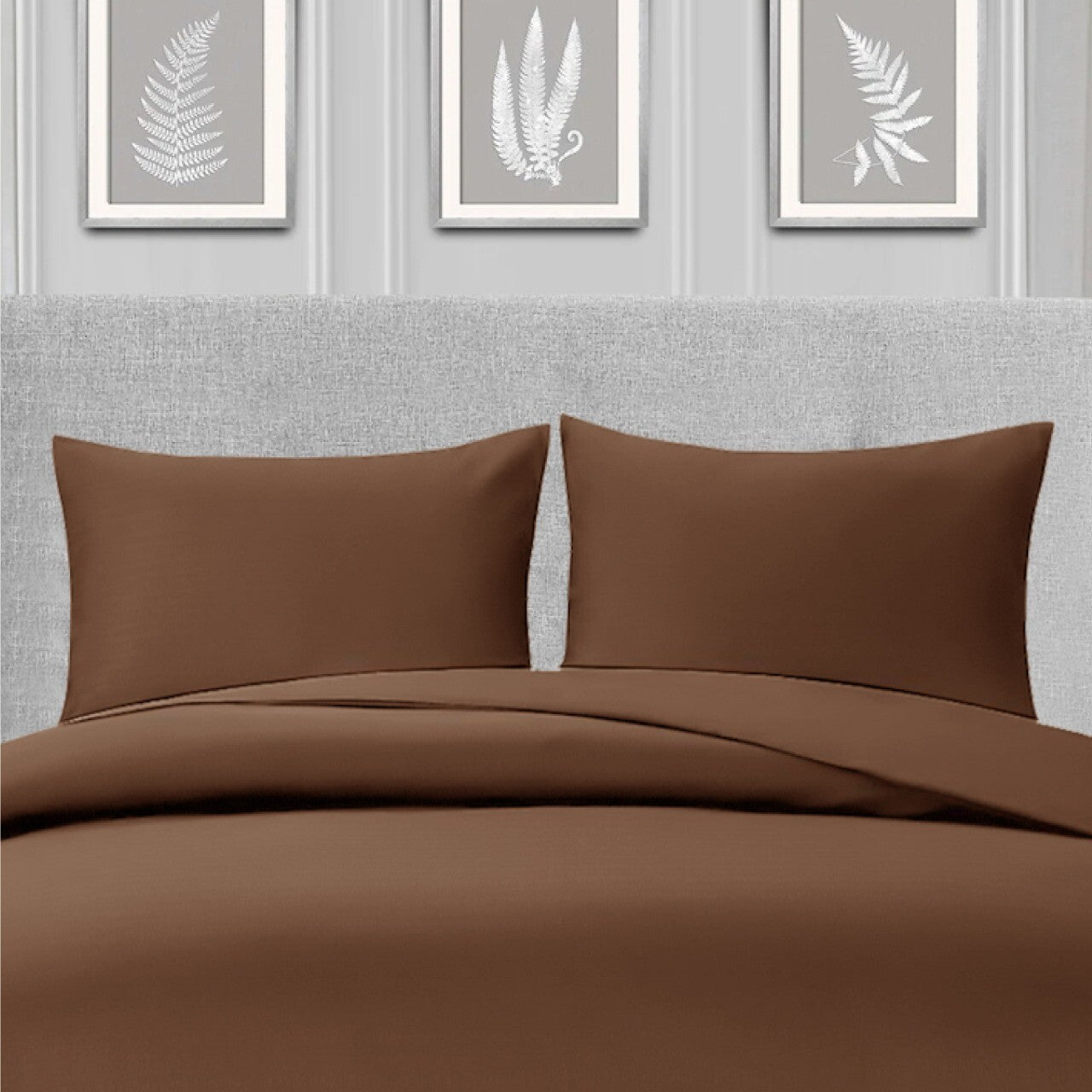 100% Egyptian Cotton Duvet Quilt Cover Bedding Set Double King Super King Size