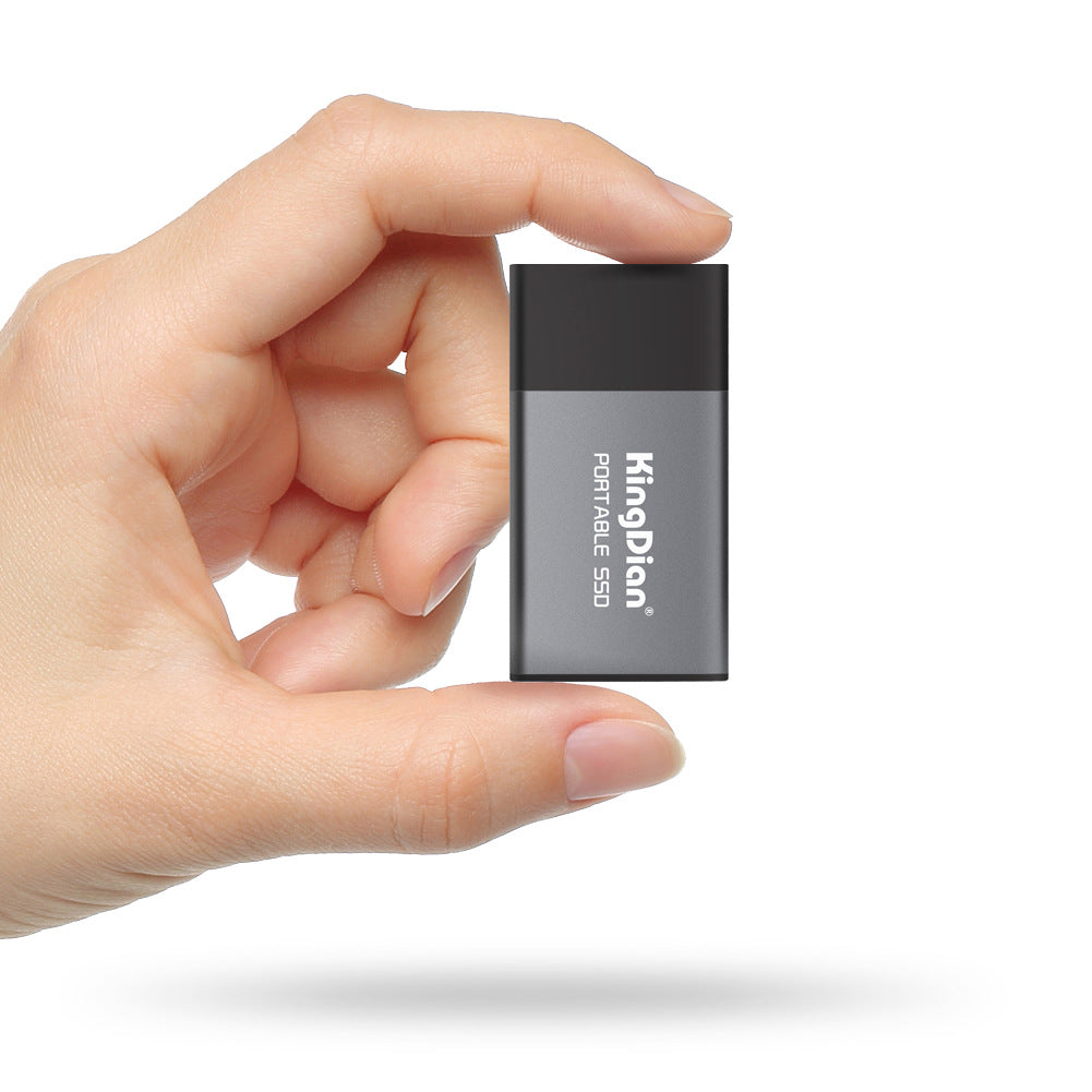 Mini Portable SSD – Ultra Compact External Solid State Drive (USB-C & USB-A)