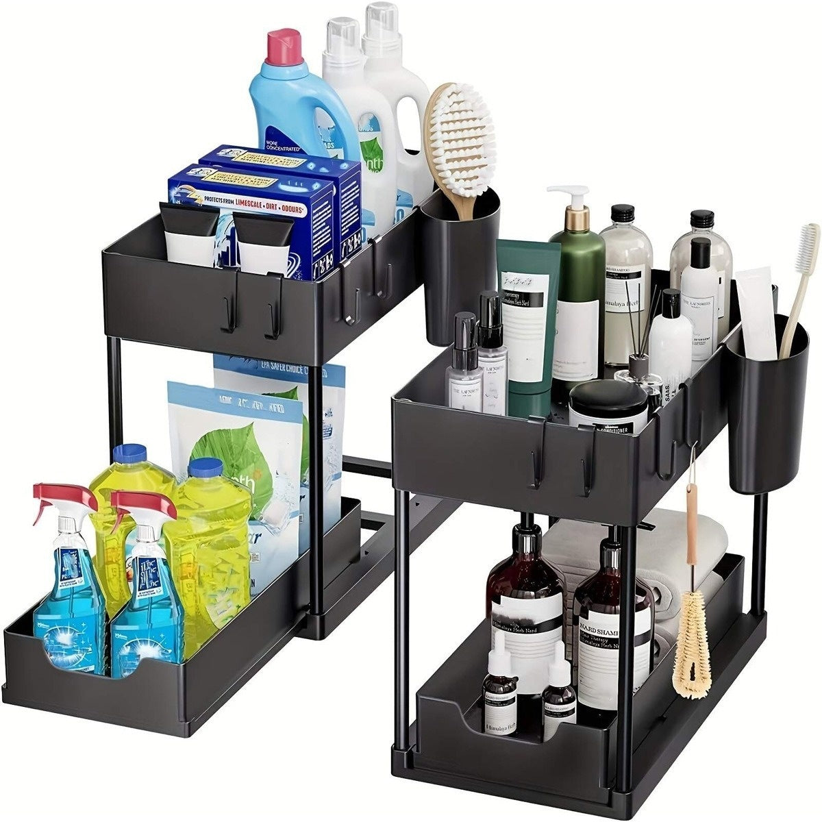 Under-Sink Storage Organiser (tool free assembly)