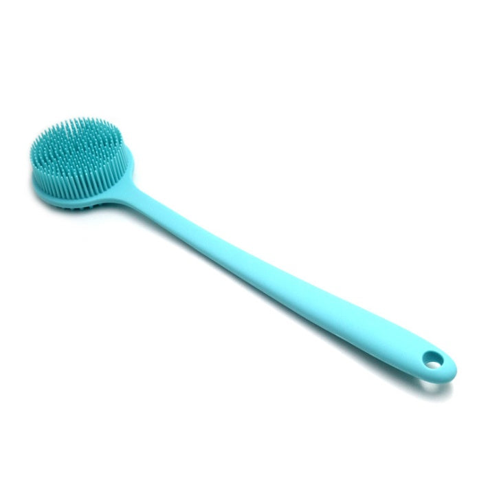 Silicone back scrubber - long handle