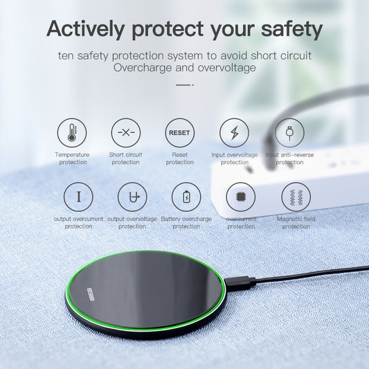 Ultra-Thin Wireless Phone Charger (10W)