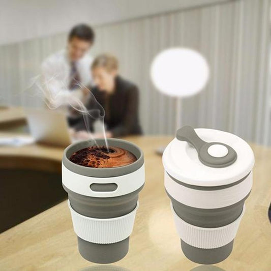 Collapsible Silicone Travel Cup (350ml)