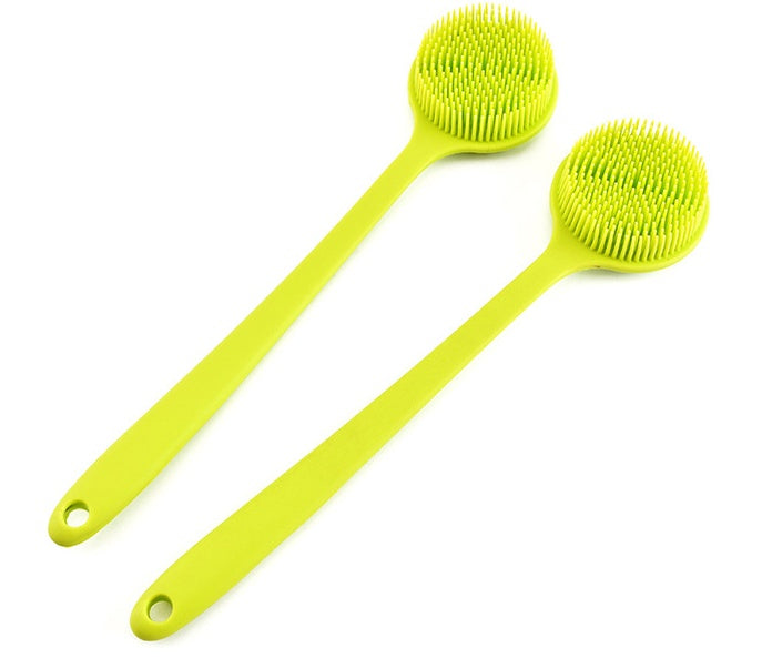 Silicone back scrubber - long handle