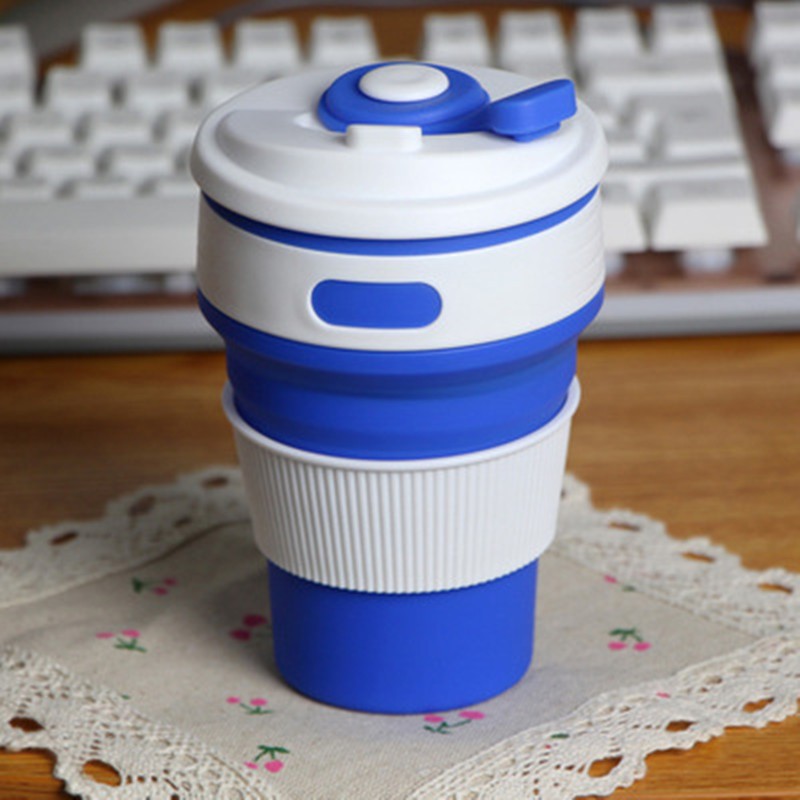 Collapsible Silicone Travel Cup (350ml)