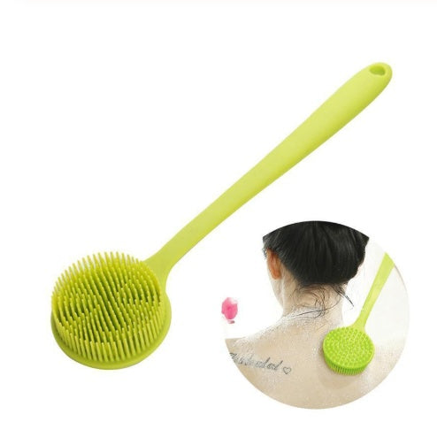 Silicone back scrubber - long handle