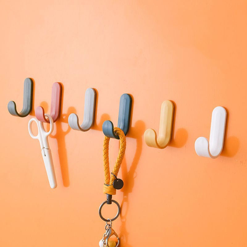 Nail-Free Adhesive Hooks – Pack of 4