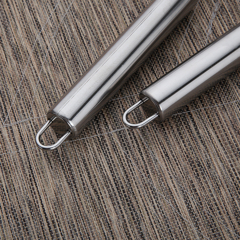Stainless Steel Anti-Scald Kitchen Utensils (aka: the “don’t burn your fingers” upgrade)