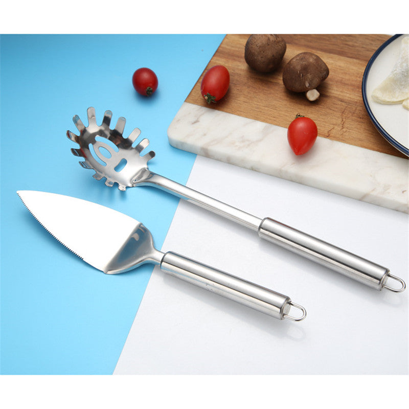 Stainless Steel Anti-Scald Kitchen Utensils (aka: the “don’t burn your fingers” upgrade)