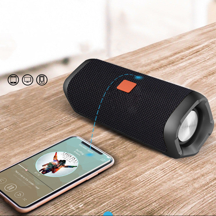Fabric waterproof bluetooth speaker