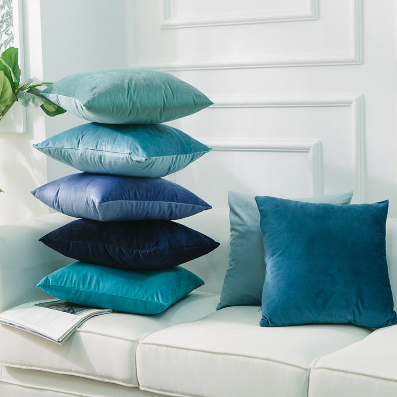 Holland Suede Throw Cushion – Soft Sofa & Bed Accent Pillow