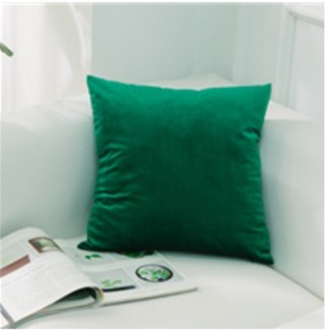 Holland Suede Throw Cushion – Soft Sofa & Bed Accent Pillow