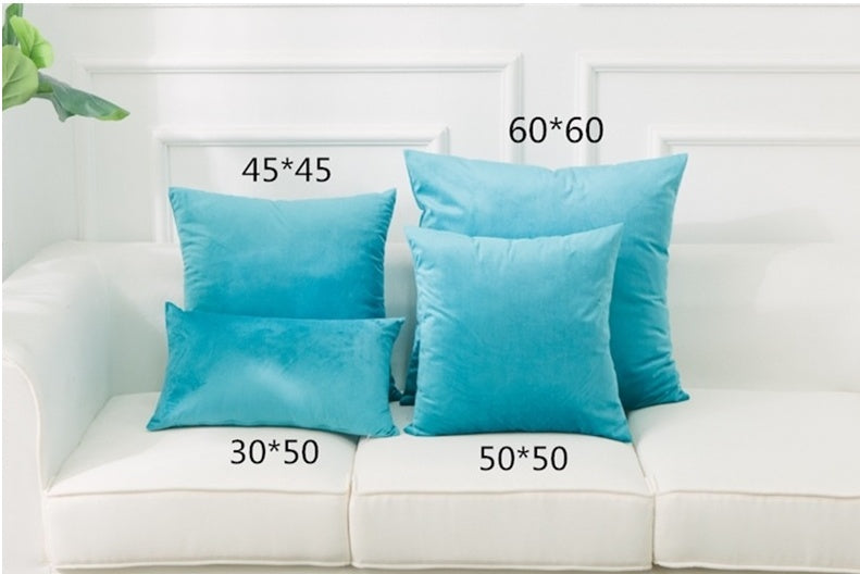 Holland Suede Throw Cushion – Soft Sofa & Bed Accent Pillow