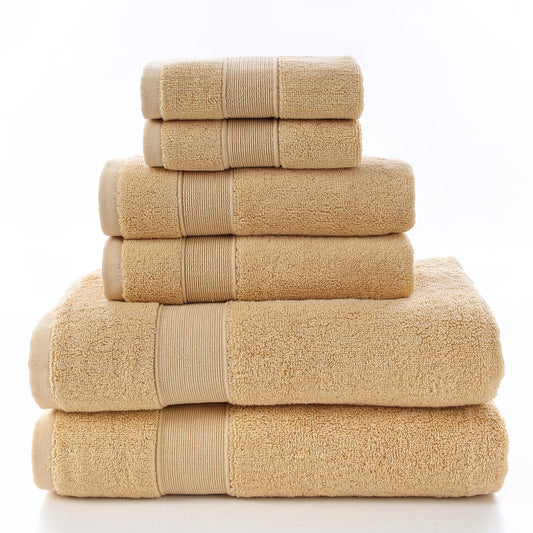 Luxury Cotton Bath Towels – 6-Piece Set