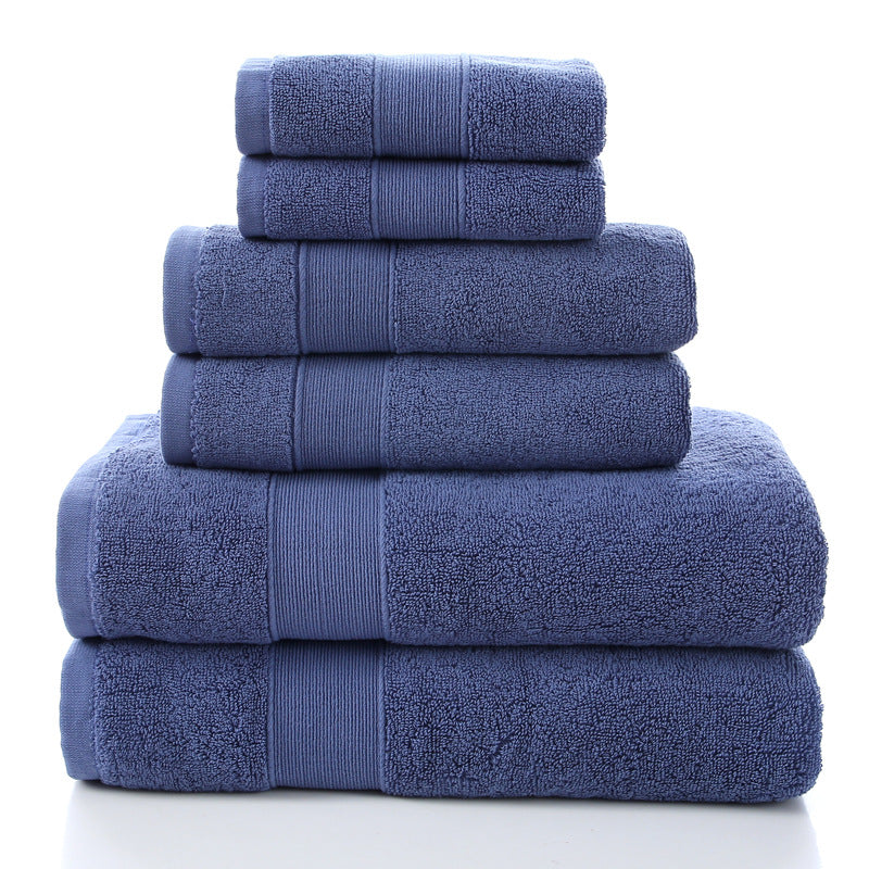 Luxury Cotton Bath Towels – 6-Piece Set