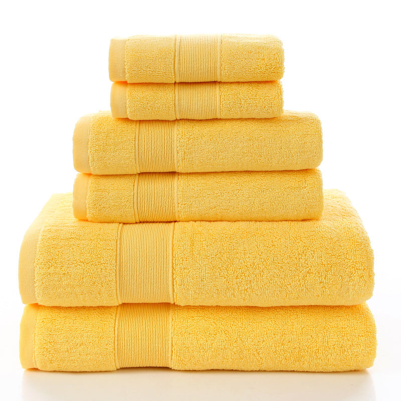 Luxury Cotton Bath Towels – 6-Piece Set