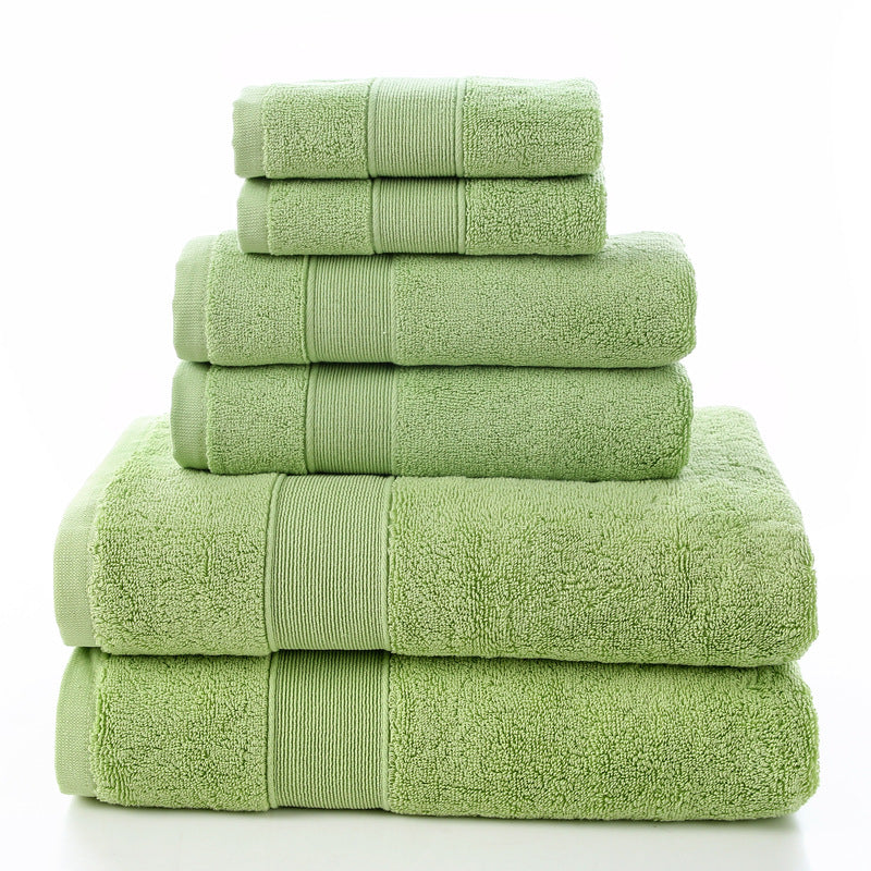 Luxury Cotton Bath Towels – 6-Piece Set