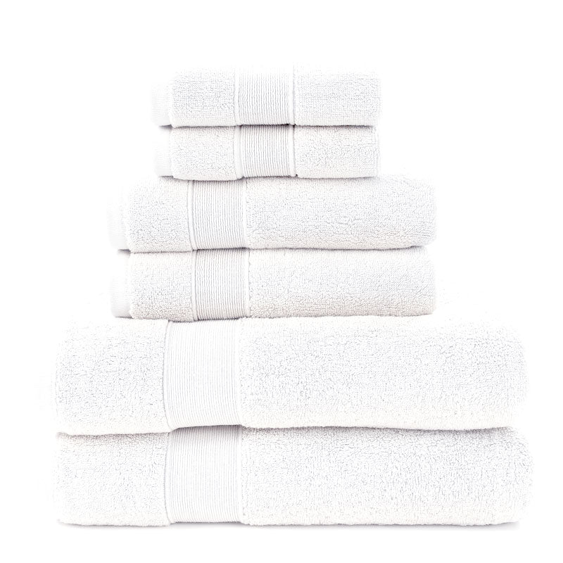 Luxury Cotton Bath Towels – 6-Piece Set