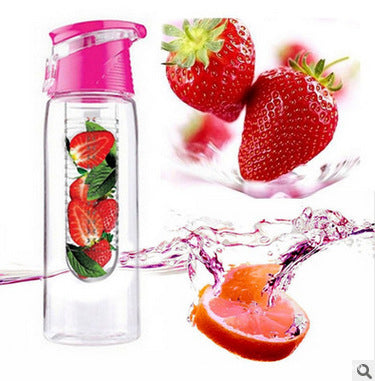 Sports Water Bottle (With Flip Lid + Tea Steeper)