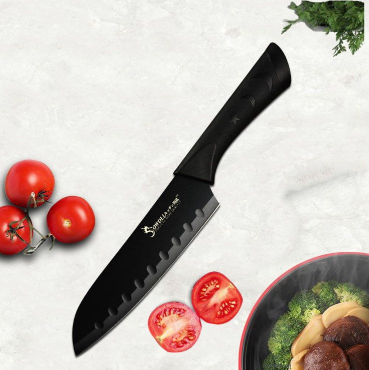 6-Piece Colourful Stainless Steel Knife Set