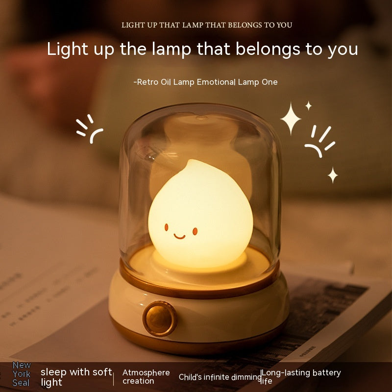 Retro Little Flame Night Lamp (LED. USB rechargable)