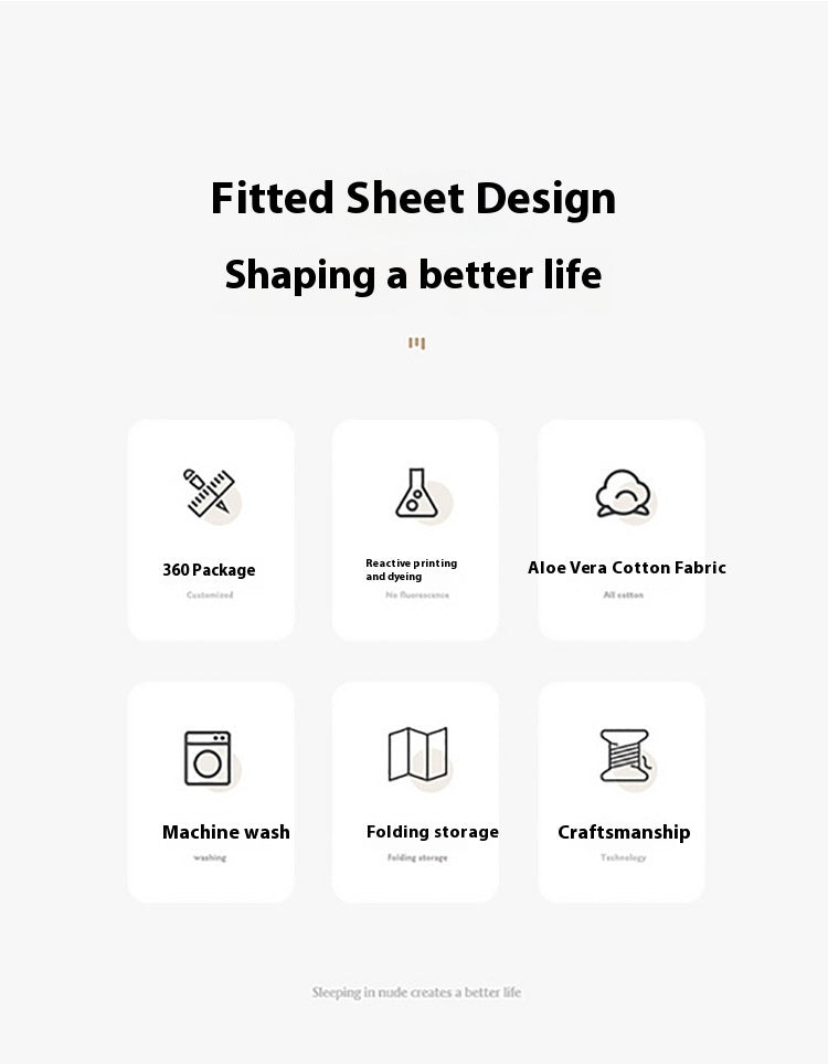 Solid Colour Fitted Bed Mattress Sheet