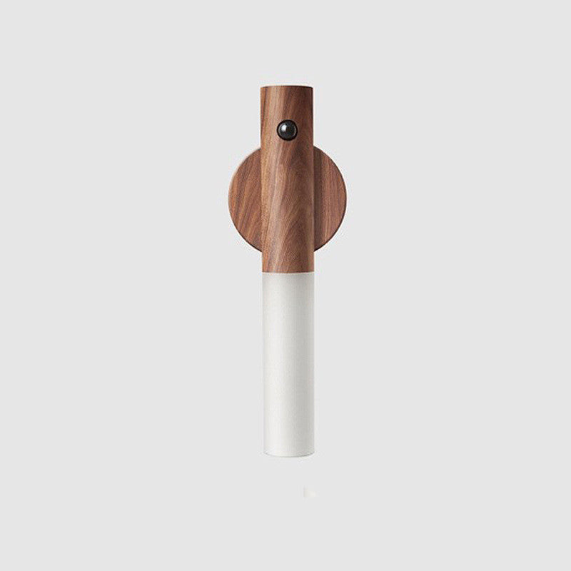 Motion Sensor LED USB Magnetic Wood Wireless Night Light (USB)