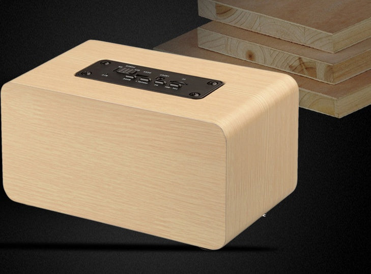 Bluetooth Wooden Mini Speaker (USB chargeable)