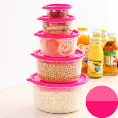 Kitchen Food Storage Boxes – 5 Piece Set