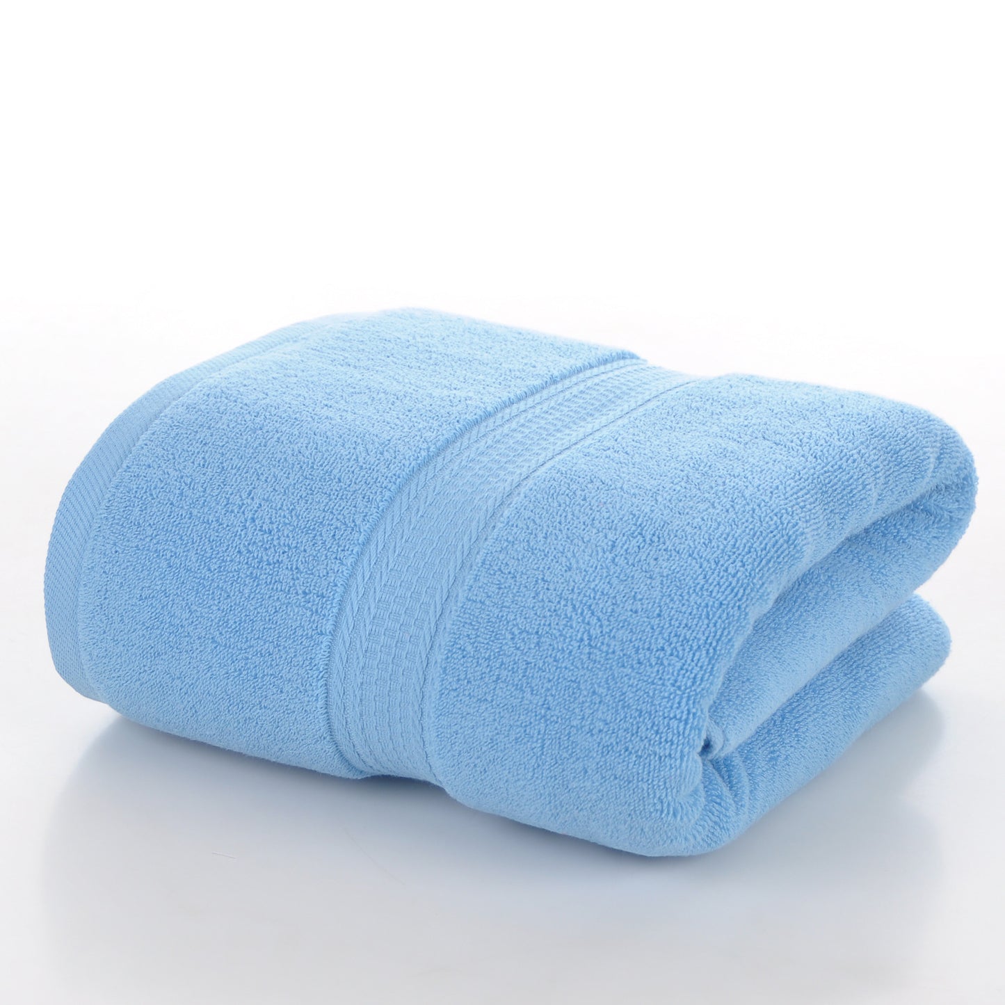Plain Cotton Bath Towel, Soft and Absorbent