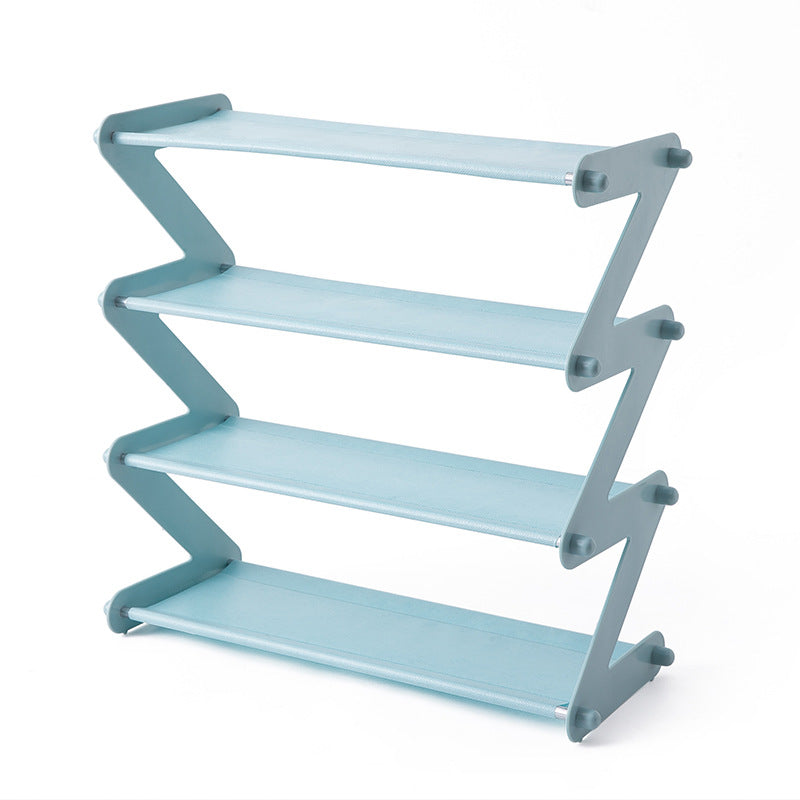 Z-Shaped Shoe Rack