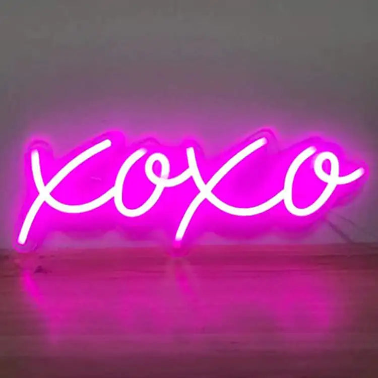 USB Acrylic Lamp "xoxo"