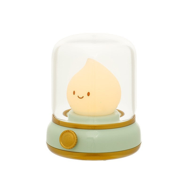 Retro Little Flame Night Lamp (LED. USB rechargable)