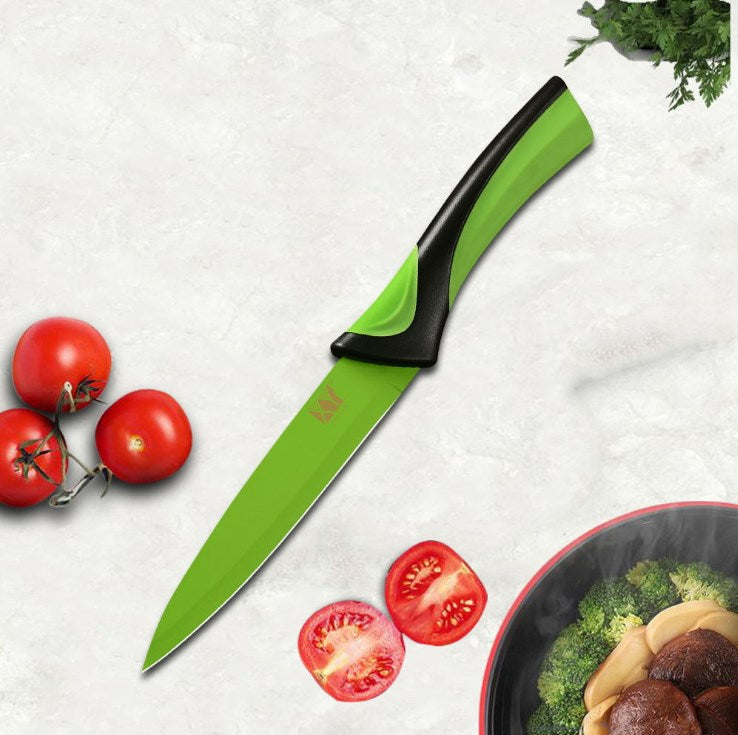 6-Piece Colourful Stainless Steel Knife Set
