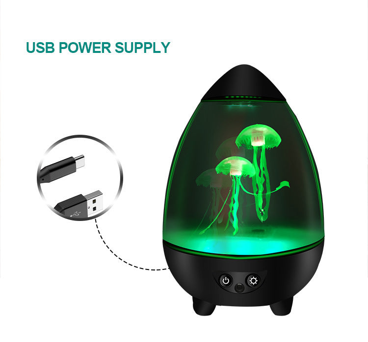 Jellyfish Lamp – USB Mood Light with wireless speaker