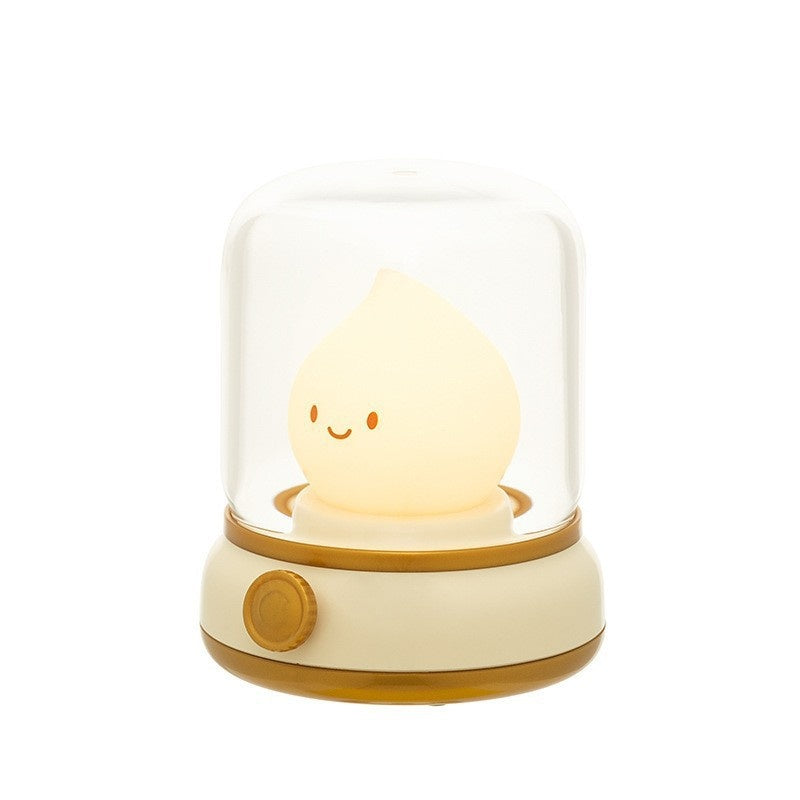 Retro Little Flame Night Lamp (LED. USB rechargable)
