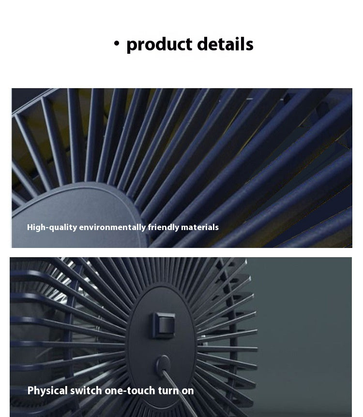 USB 6 inch Desk Fan