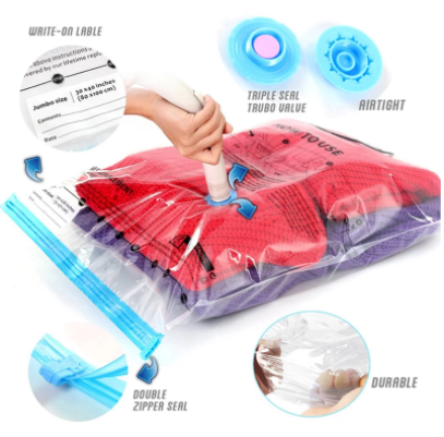 Vacuum Storage Compression Bags & Hand pump