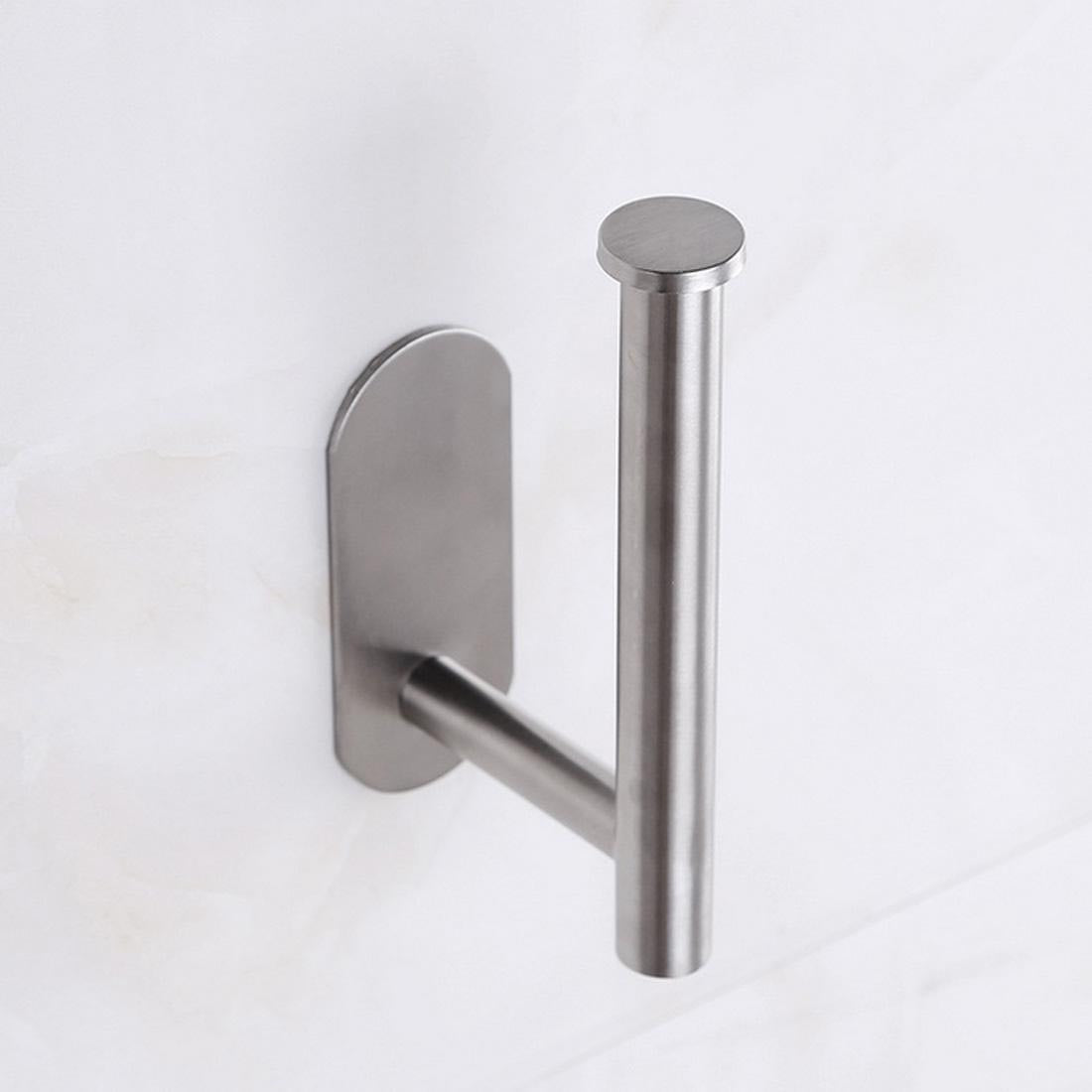 Self-Adhesive Stainless Steel Toilet Paper Holder