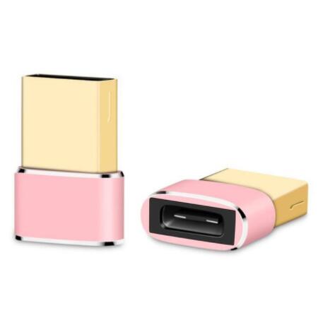 USB A To USB Type C OTG Adapter (Aluminum)