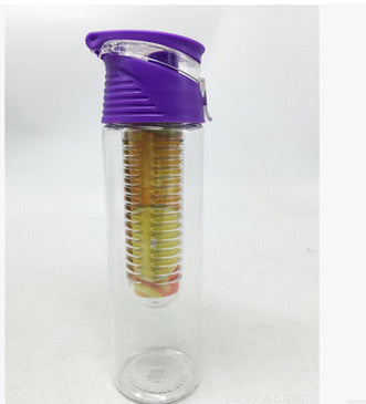 Sports Water Bottle (With Flip Lid + Tea Steeper)