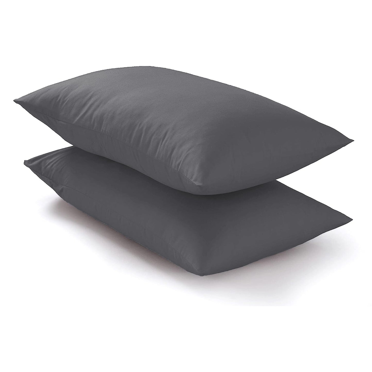 Plain Duvet Cover Luxury Reversible Quilt Cover Bedding Set Single Double King