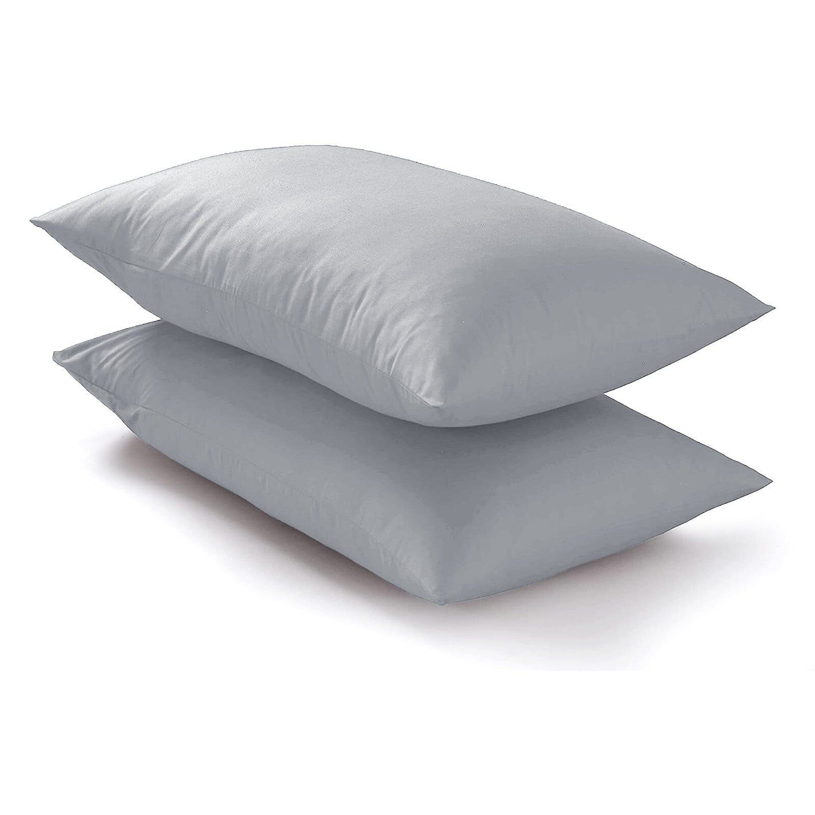 Plain Duvet Cover Luxury Reversible Quilt Cover Bedding Set Single Double King